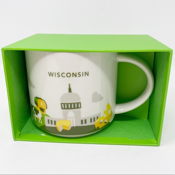 STARBUCKS You Are Here Collection Mug ~ Wisconsin